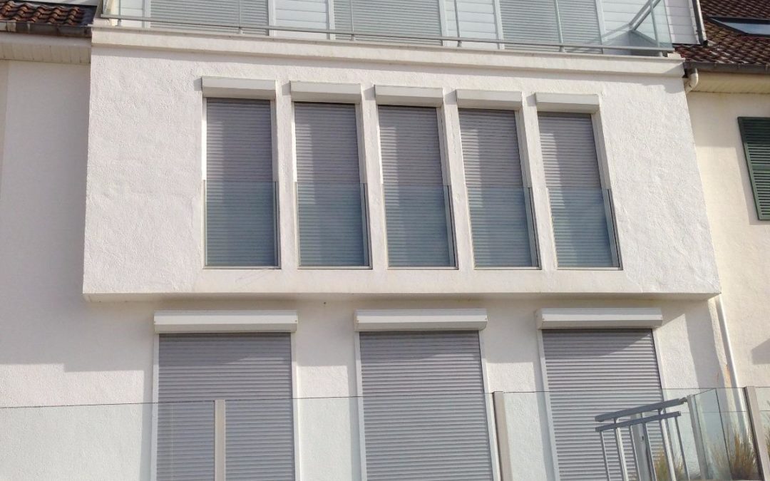 Création d’un balcon au 2 ème étage avec transformation de fenêtre en porte fenêtre et bardage PVC -Fort-Mahon-Plage
