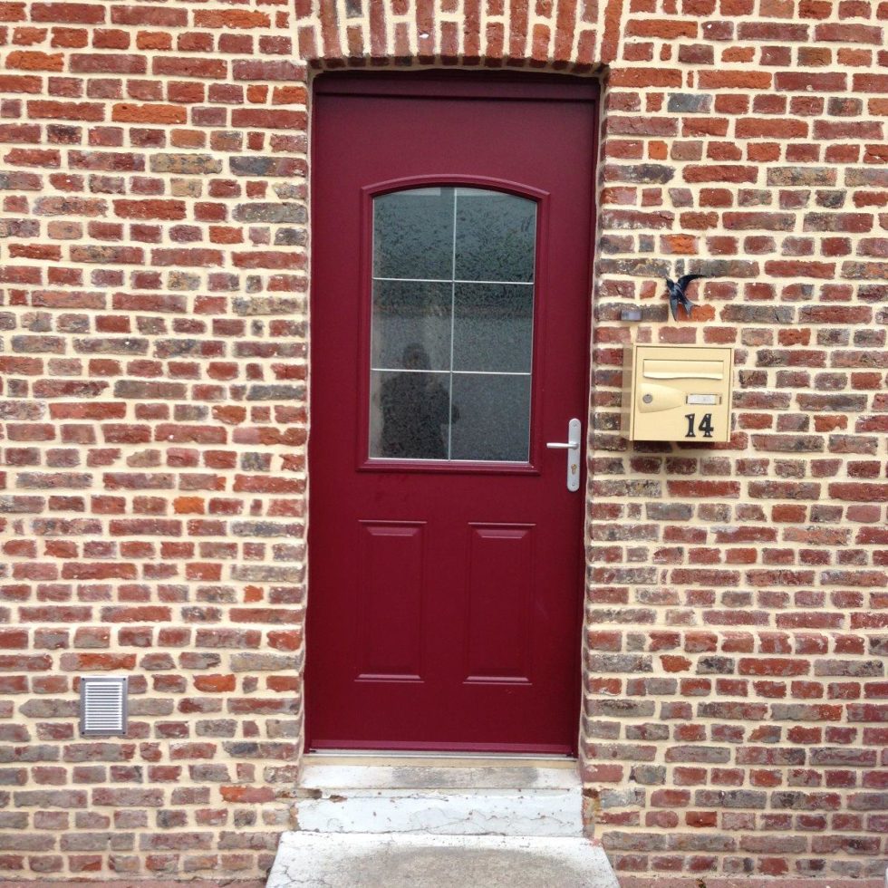 Porte D'entrée Rouge Basque